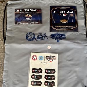MLB Los Angeles All Star Game 2022 lot of pins & backpack